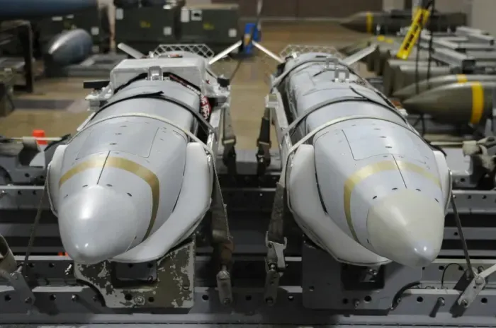MALDs being prepared for loading onto an aircraft. U.S. Air Force